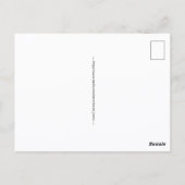 Australia Illustrated Map Postcard ポストカード (裏面)