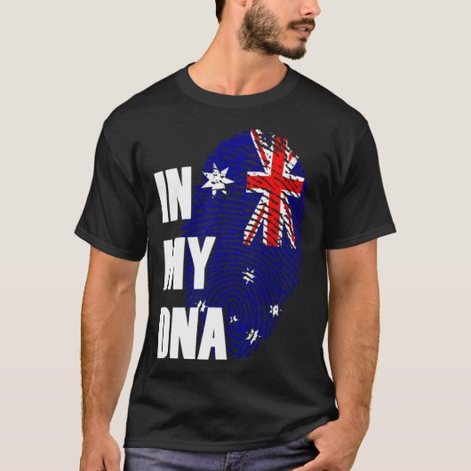 Australia In My DNA Men Women Kids Tシャツ (正面)
