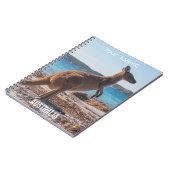 Australia Kangarooのビーチ写真 ノートブック (左側)