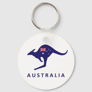 Australia Kangaroo Flag Key Chains キーホルダー