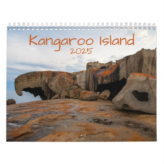 Australia Kangaroo Island 2025写真 カレンダー (カバー)
