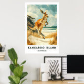 Australia Kangaroo Island Travel Poster ポスター (ホームオフィス)