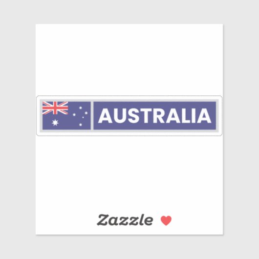 Australia National Flag シール (シート)