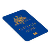Australia passport マグネット (右側)