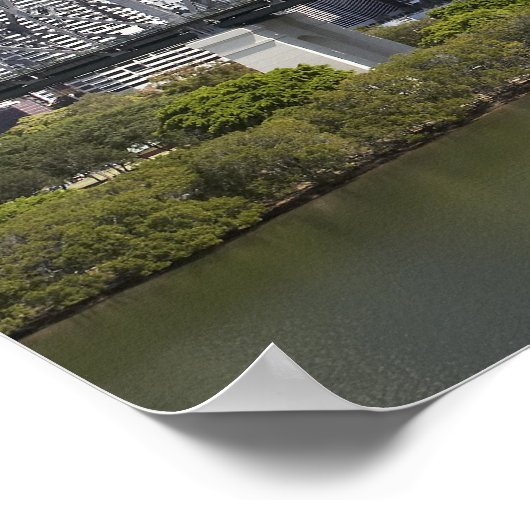 Australia, Queensland, Brisbane, Story Bridge, ポスター (角)