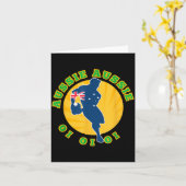 Australia Rugby, Wallabies Aussie Aussie Aussie Oi カード (黄色い花)