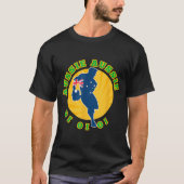 Australia Rugby, Wallabies Aussie Aussie Aussie Oi Tシャツ (正面)