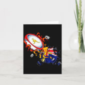 Australia Rugby, Wallabies Rugby Jersey, Australia カード (正面)