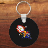 Australia Rugby, Wallabies Rugby Jersey, Australia キーホルダー (正面)