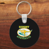 Australia Rugby, Wallabies Rugby Jersey, Australia キーホルダー (正面)