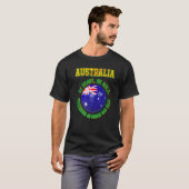 Australia Slogan for Australian football team fans Tシャツ (正面フル)