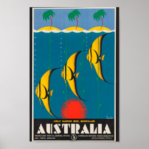 Australia Travel ポスター
