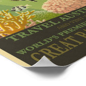 Australia Travel ポスター (角)