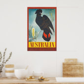 Australia Vintage Travel Poster Print ポスター (キッチン)
