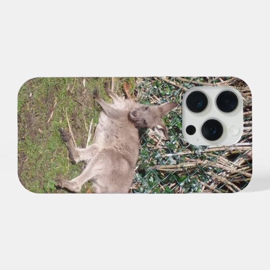 Australia Wallaby  iPhone 15 Pro Cases iPhoneケース (裏面横)