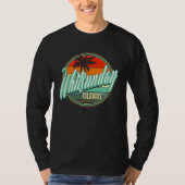 Australia  Whitsunday Island Tシャツ (正面)