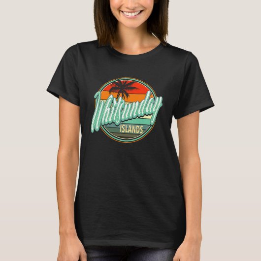 Australia  Whitsunday Island Tシャツ (正面)