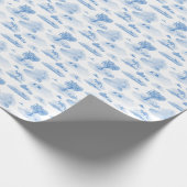Australian Animal Toile (Blue) Wrapping Paper ラッピングペーパー (角)