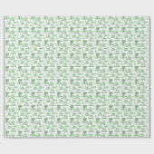 Australian Animal Toile (Green) ラッピングペーパー (フラット)