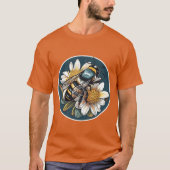 Australian Blue Banded Bee A Unique Native Species Tシャツ (正面)