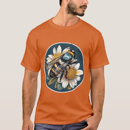 Australian Blue Banded Bee A Unique Native Species Tシャツ (正面)
