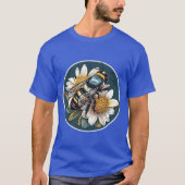Australian Blue Banded Bee A Unique Native Species Tシャツ (正面)