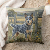 Australian Cattle Dog クッション (ブランケット)