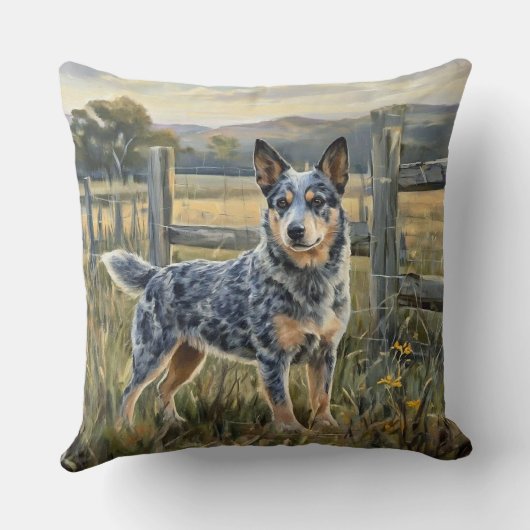 Australian Cattle Dog クッション (裏面)