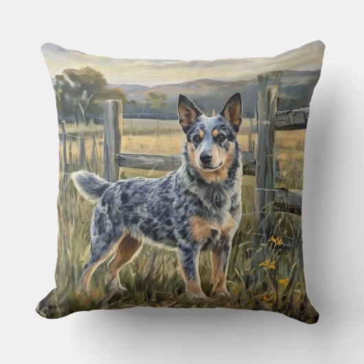 Australian Cattle Dog クッション (正面)
