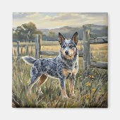Australian Cattle Dog マグネット (正面)