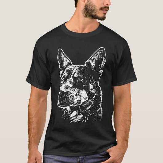 Australian Cattle Dog [00294] Tシャツ (正面)