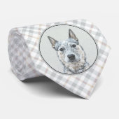 Australian Cattle Dog - Cute Original Dog Art ネクタイ (ロール)