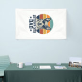 Australian Cattle Dog Dad Vintage Sunset Shirt_1 横断幕 (トレードショー)