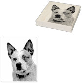 Australian Cattle Dog Gummistempel ラバースタンプ (押印)