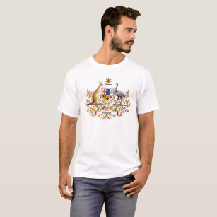 Australian Coat of Arms Your Text  Tシャツ
