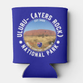 Australian Desert Beauty – Uluru Rock Formation  缶クーラー (裏面)