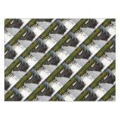 Australian Emuのキラキラした目 テーブルクロス (正面(横))