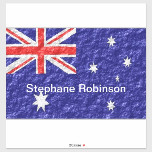 Australian Flag Design シール (シート)