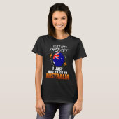 Australian Flag I Australia Flag I Vacation I Aust Tシャツ (正面フル)