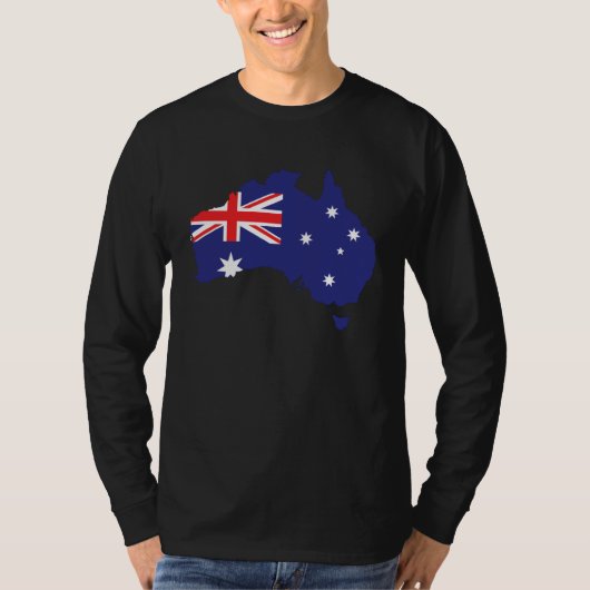 Australian Flag Men Women Kids Tシャツ (正面)