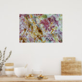 Australian Green Opalite Slab ポスター (キッチン)