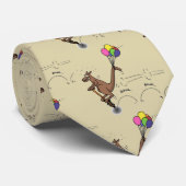 Australian humor kangaroo cartoon illustration ネクタイ (ロール)