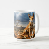 Australian Kangaringo(カンガルー・ディンゴ)、 コーヒーマグカップ (正面右)