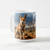 Australian Kangaringo(カンガルー・ディンゴ)、 コーヒーマグカップ (正面左)
