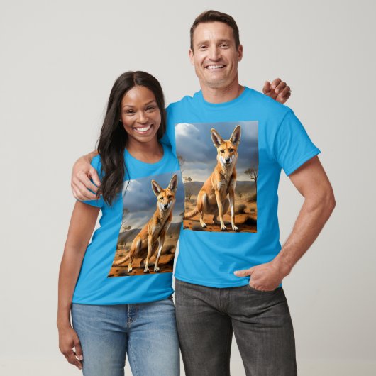 Australian Kangaringo(カンガルー・ディンゴ)、 Tシャツ (ユニセックス)