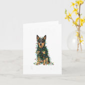 Australian Kele Christmas I'm Fine Everything Is F カード (黄色い花)