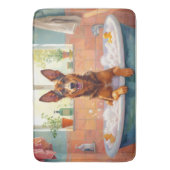 Australian Kelpie Bath Time Bright Bathroom Decor バスマット (正面縦)