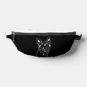 Australian Kelpie cool dog sunglasses Classic T-Sh ファニーパック (レイダウン)