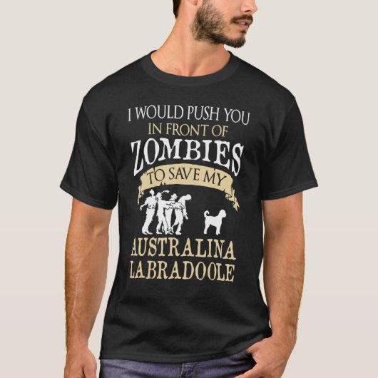 Australian Labradoodle Dog Lovers Tシャツ (正面)
