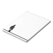 Australian magpieメモ帳 ノートパッド (回転)